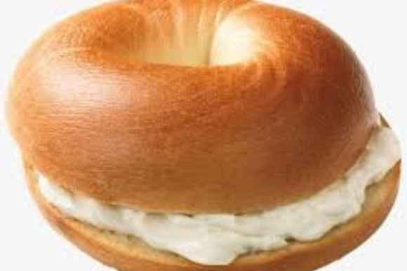 Plain Cream Cheese Sandwich